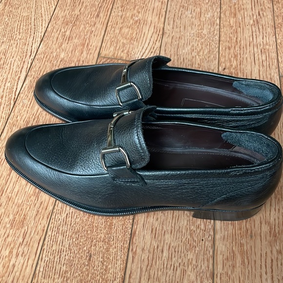 Very gently used Ermenegildo Zegna slip on dress shoes named Avenue Flex C$65. - Picture 3 of 8
